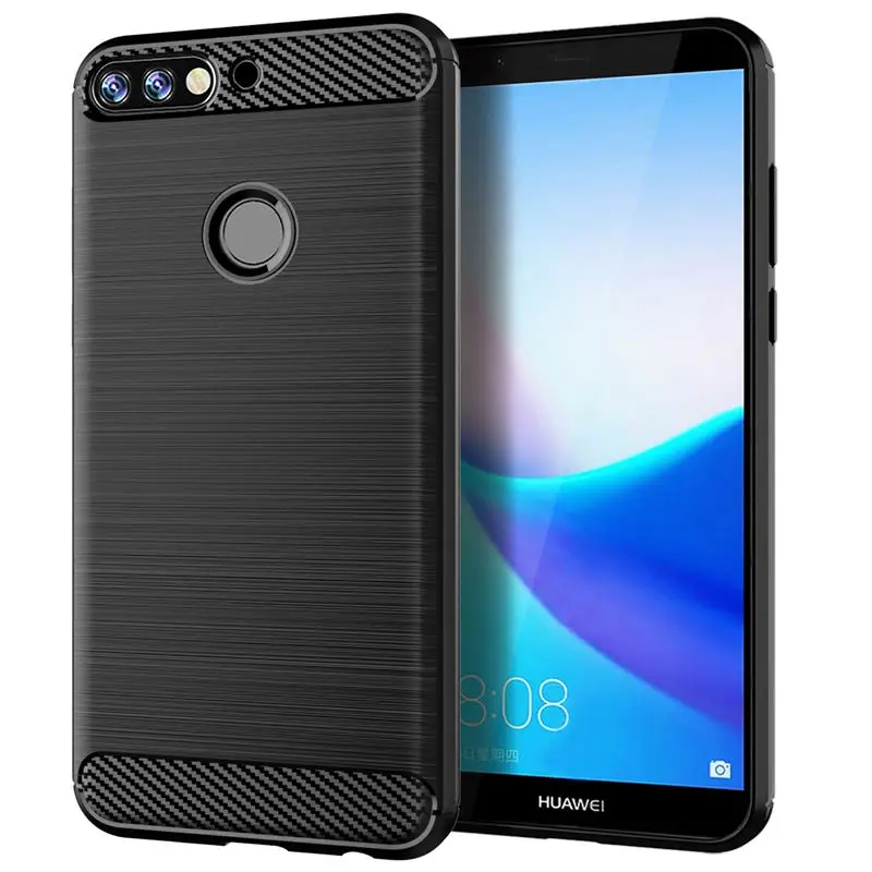 Чехол для Huawei Honor 7C Pro силиконовый мягкий ТПУ чехол телефона LND-L29 7 C CPro задняя
