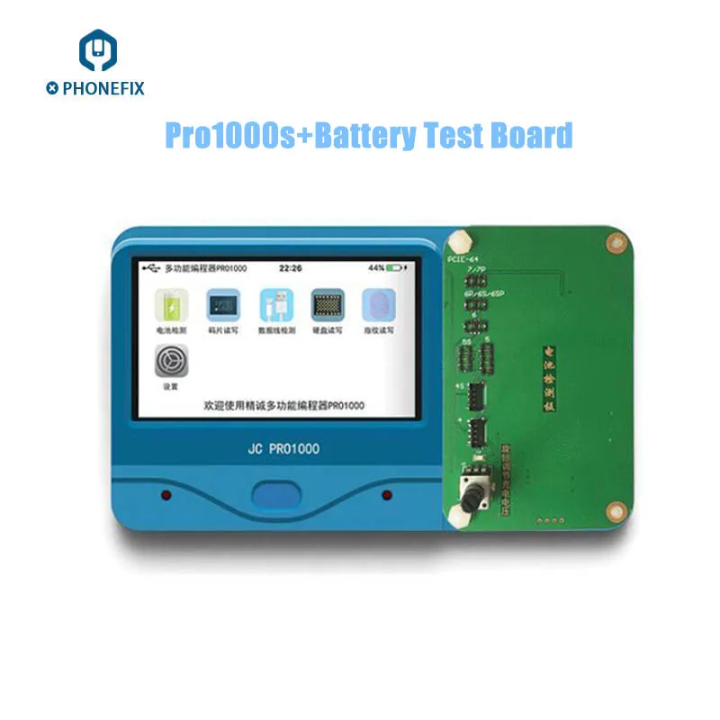 Battery and Pro1000S PHONEFIX JC Pro1000S USB кабель настоящий поддельный тестер кабель для наушников батарея производительность диагностический тестер для iPhone - Цвет: Battery and Pro1000S