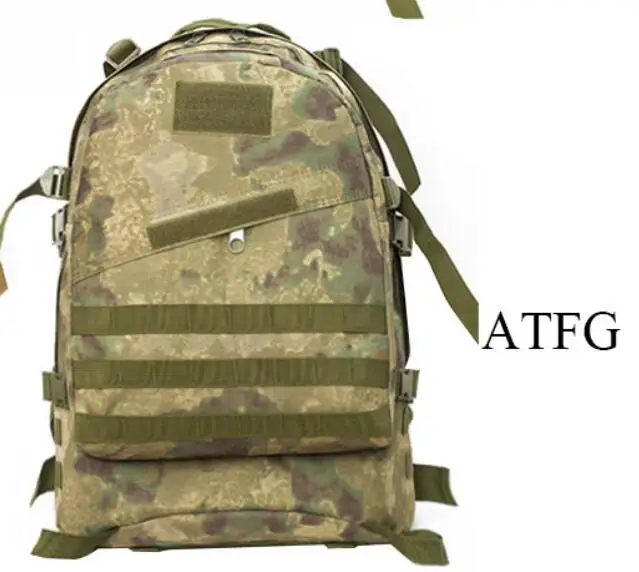 ATFG 40л 3D спортивный военный тактический рюкзак для альпинизма, кемпинга, походов, походов, путешествий - Цвет: ATFG