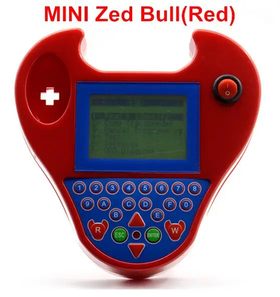 Red MINI Zed Bull Лучший SBB V48.88/V48.99 ключевой программист Программирование ключ в иммобилайзере копия чипа транспондера с ZED Bull Key cloner - Цвет: Red MINI Zed Bull