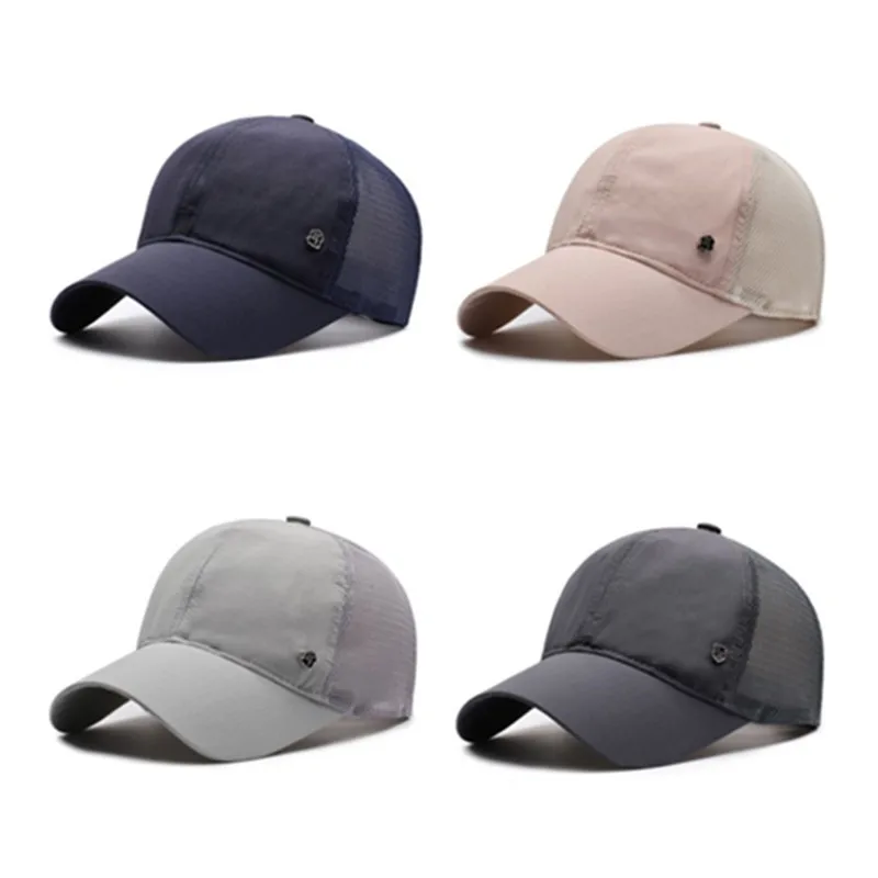 Кепка Snapback XdanqinX Мужская дышащая сетчатая шляпа бейсболки летняя Модная
