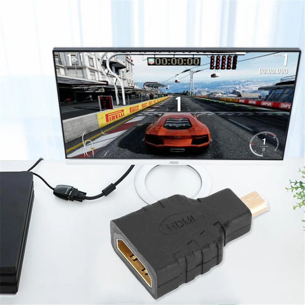 Gizcam HDMI адаптер типа A Женский к Micro Тип D Мужской F/M Конвертер ПК практичные