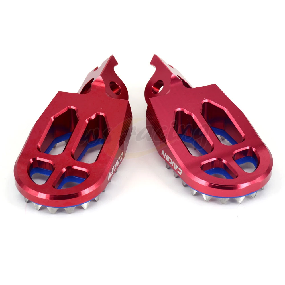 Мотоцикл заготовка MX широкий подножки педали отдых для HONDA CRF250X CRF450X CRF250R CRF450R CR125