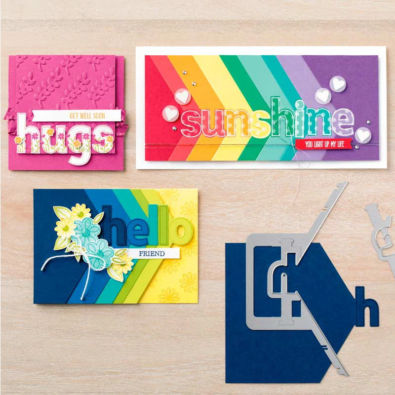 

6.5cm 34PCS/Set Large Letter Cutting Dies Template Scrapbooking Paper Card Photo Album Decoration Handmade Gift New Arrival