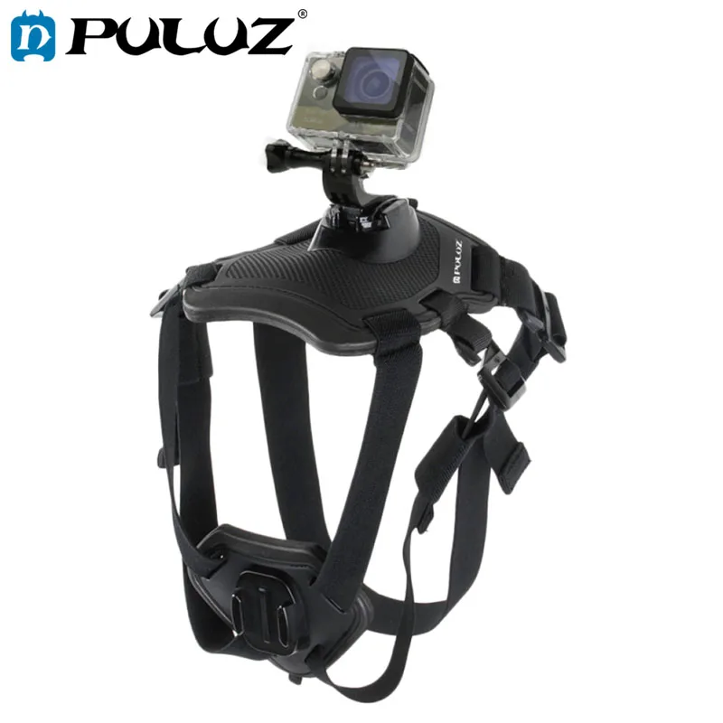 Регулируемый нагрудный ремень для собак PULUZ Hound крепление экшн камер GoPro NEW