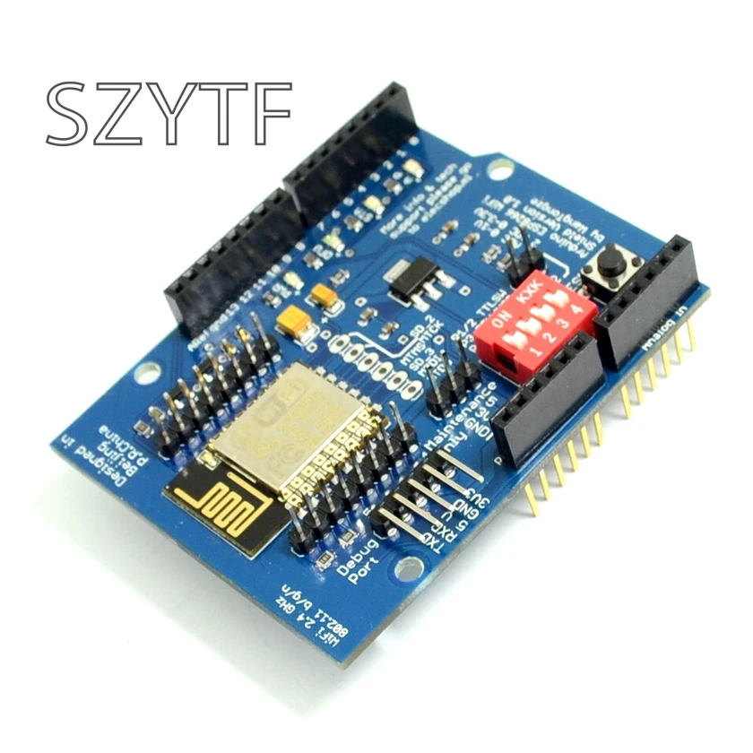 ESP8266 веб сервер серийный WiFi Плата расширения shiled ESP 12E для arduino uno R3 diy|esp8266 esp-12|arduino
