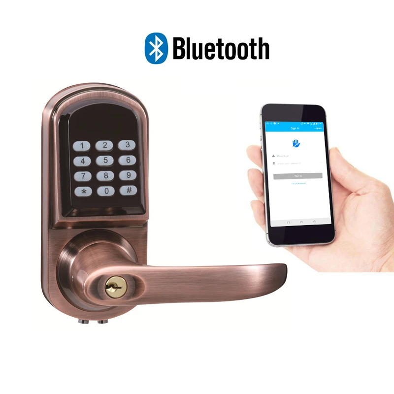 CYPATLIC электронный Bluetooth Cadeado Smart Pin код цифровой дверной замок без ключа Пароль замок для гостиницы и квартиры