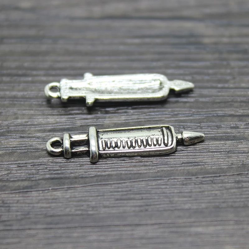 Подвеска для бижутерии под античное серебро 35 шт. 30x7 мм | Украшения и аксессуары