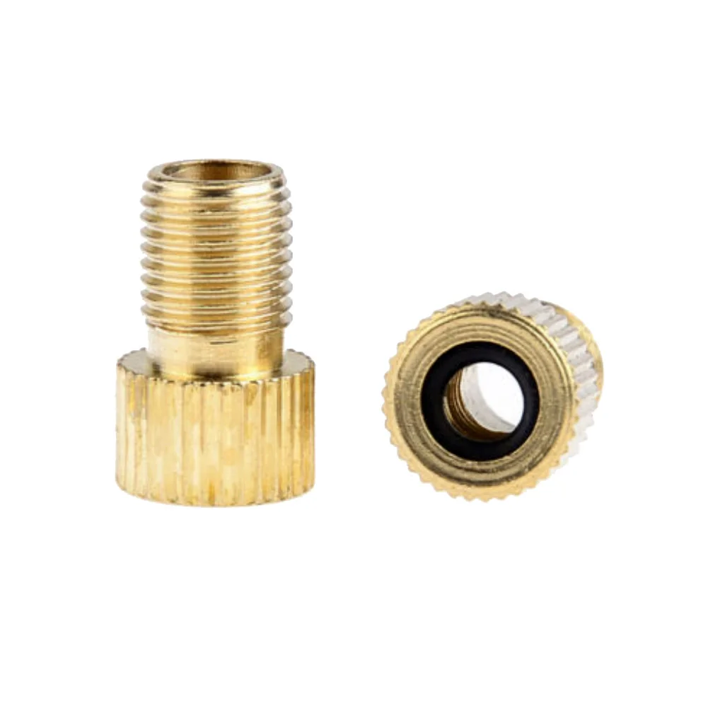 2 шт. автомобилей велосипедов мотоциклетные латунные адаптеры Presta к Schrader (Шрадер)