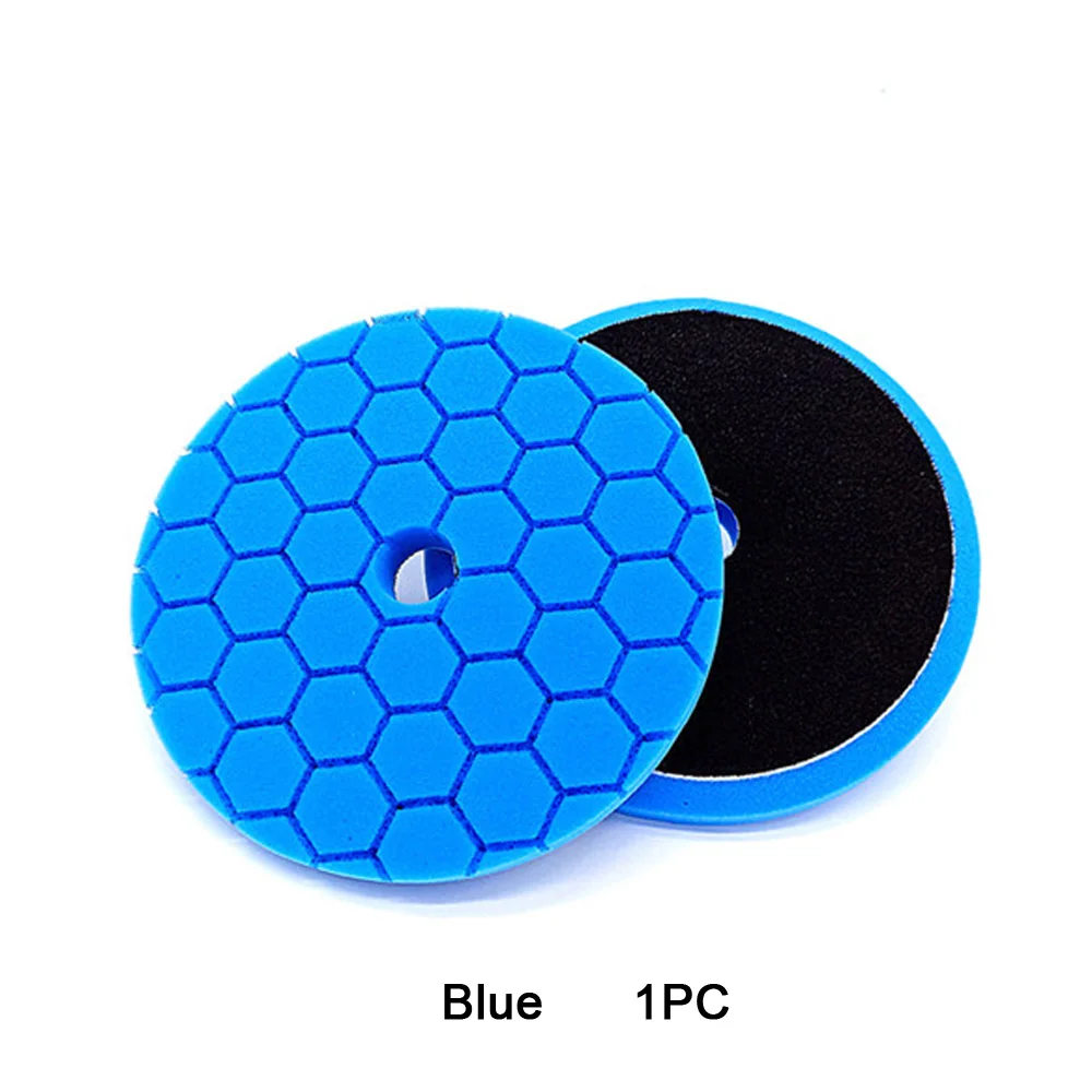 Blue 1PC Полировочные прокладки 6 дюймов губка пенополиуретан для средство для полировки Da Green Heavy режущая площадка - Цвет: Blue 1PC