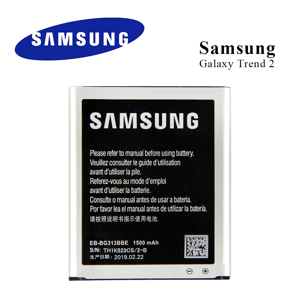 Оригинальный аккумулятор для Samsung Galaxy Ace 4 LTE ACE neo G313H S7272 s7898 S7562C G318H G313m J1 Mini Prime 1500