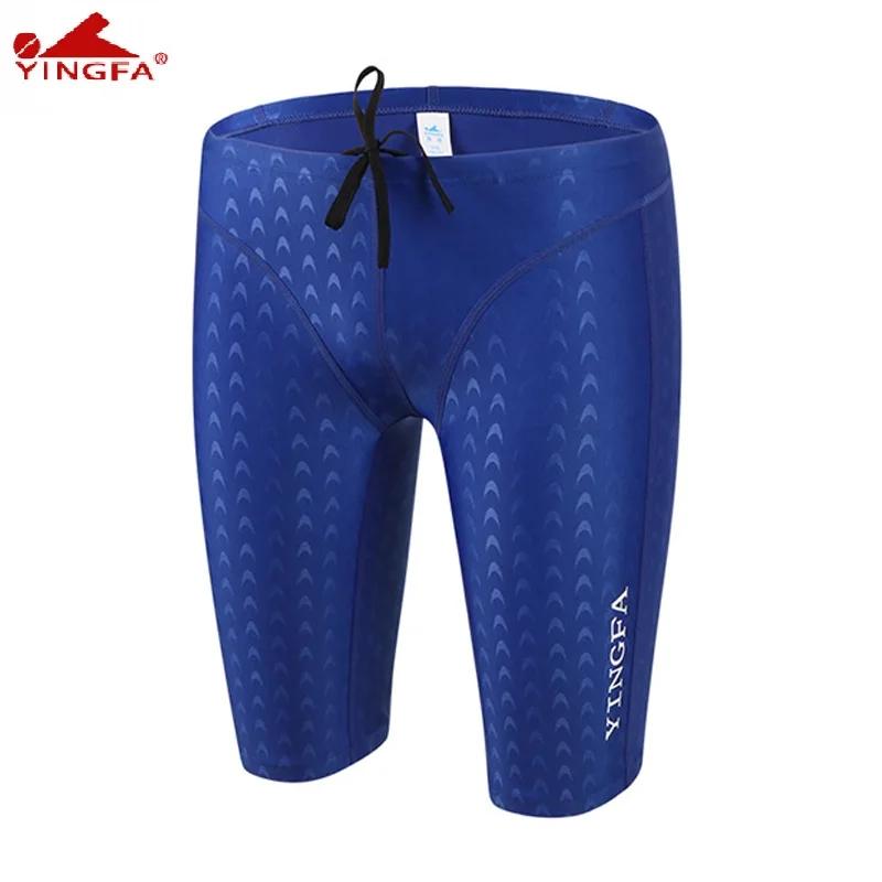 Yingfa 9205 FINA одобрен Sharkskin устойчивые к хлору мужские тренировочные плавки шорты