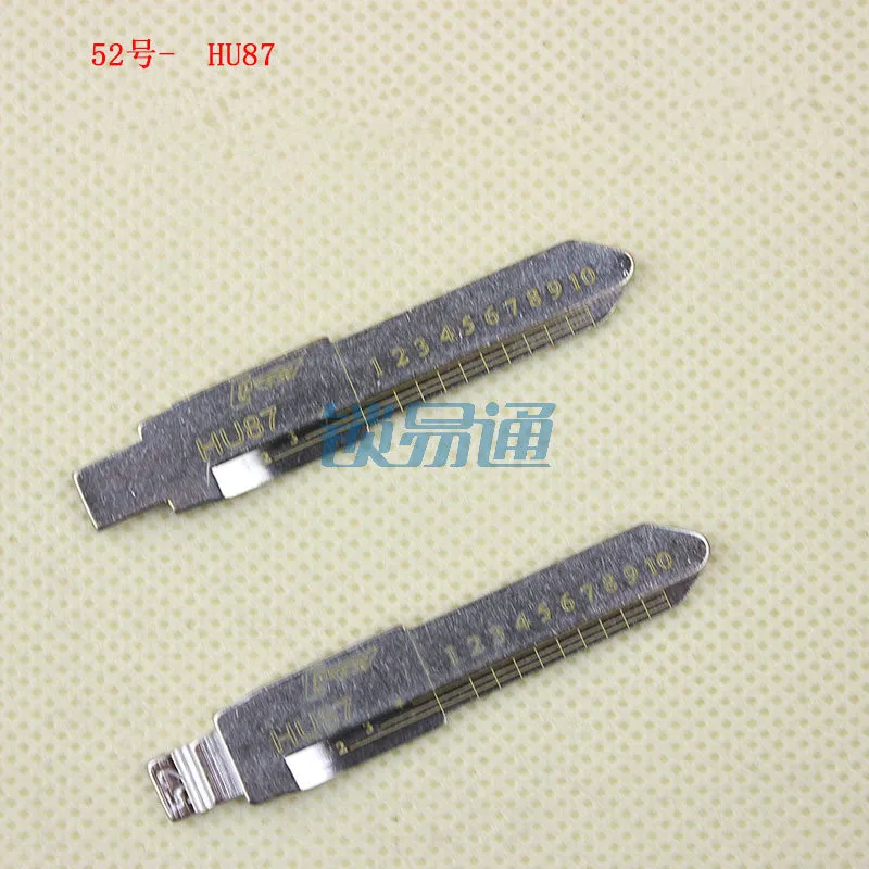Выгравированный линейный ключ для Suzuki 2 в 1 LiShi HU87 Тип весы режа зубы Заготовка