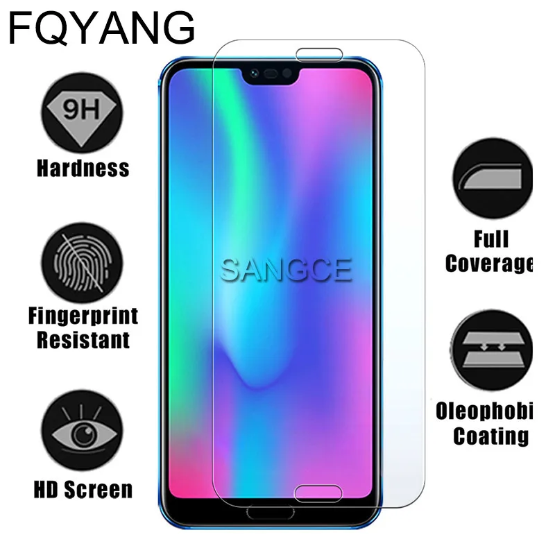 Закаленное стекло FQYANG 9H 2.5D для HUAWEI Y6 Y7 Prime Y9 2018 2019 Защитная пленка экрана Mate 9 8 10 PRO |