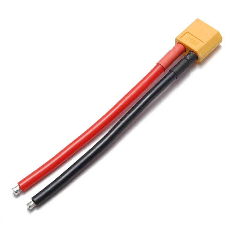 5 2 1 шт. XT60 Штекерный разъем 12AWG 10 см с проводом кабель Lipo аккумулятор для