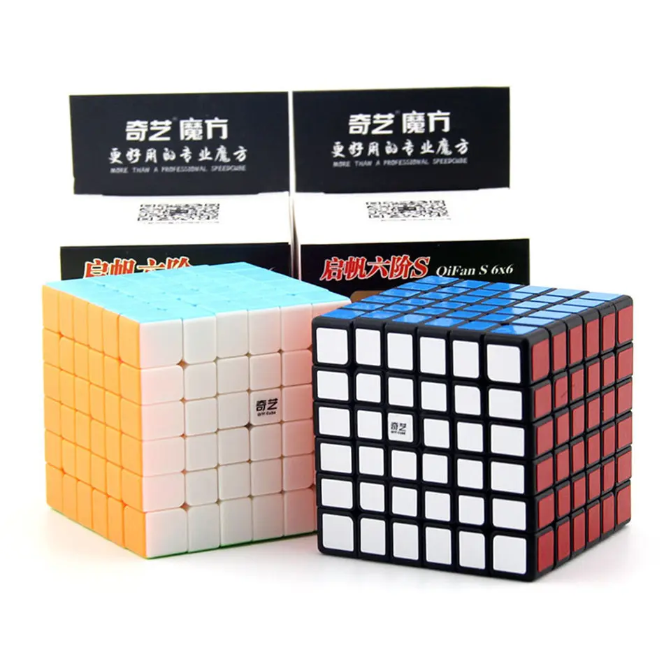 Qiyi кубик рубика Qifan S 6x6 волшебный куб Puzzl игрушка 2019 Новый 6x6x6 Профессиональный