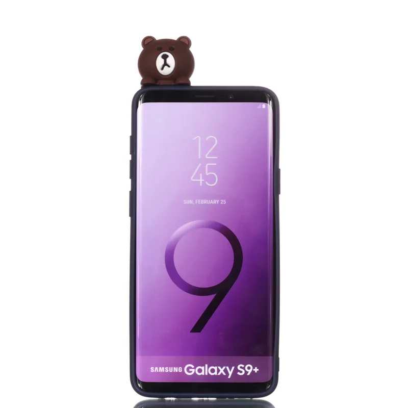 Note 9, чехол для телефона s on, чехол для samsung Galaxy S9 Plus, мягкий чехол 3D, сделай сам, панда, кукольный чехол для samsung S9, S8 Plus, S7 Edge, Note 8, 9