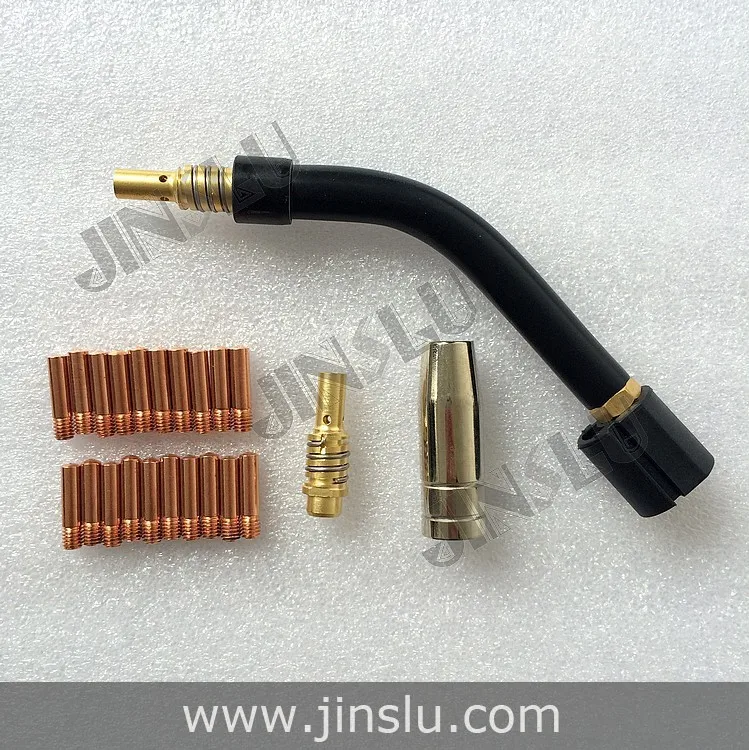 Binzel BW МБ стиль 15AK MB15 комплект 23PK Лебединая шея сопло держатель контакт наконечник