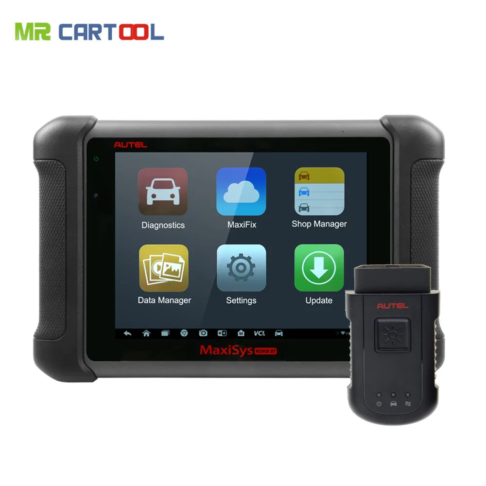 AUTEL MaxiSYS MS906BT автомобильный диагностический инструмент OBD2 полная система DPF ECU