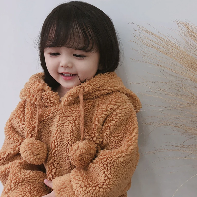 Новое осенне зимнее Детское пальто хлопковая куртка с капюшоном для мальчиков и