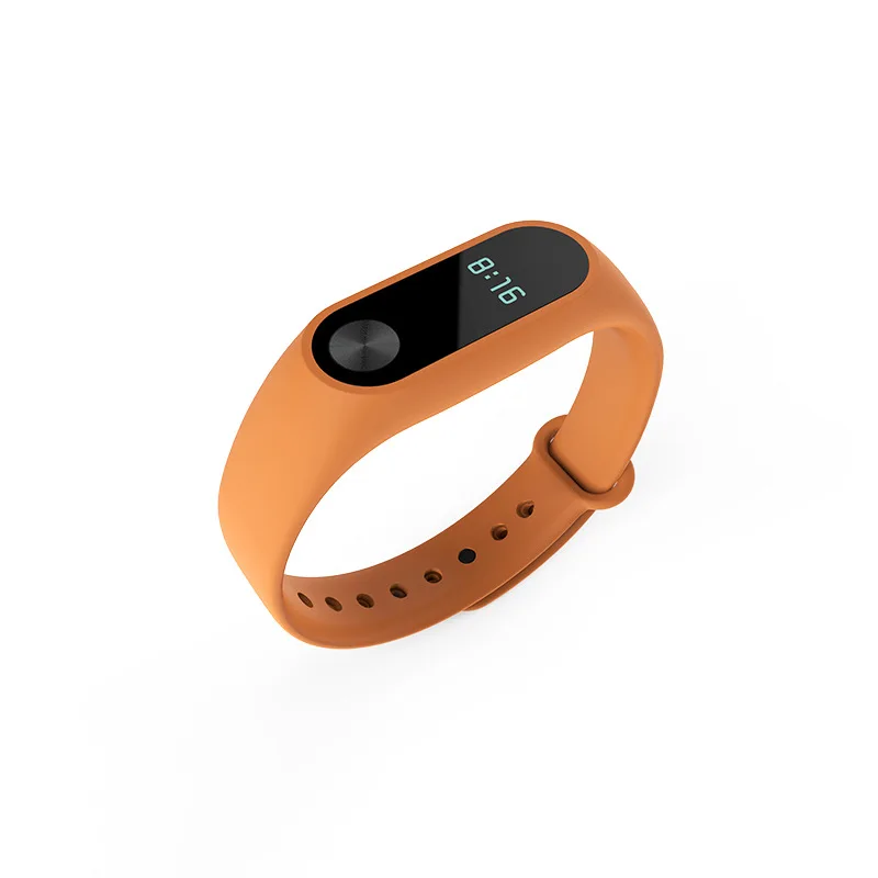 Xiaomi mi band 2 ремешок на запястье Сменный ремень силиконовый цветной браслет для mi Band 2 умный Браслет для Xiao mi аксессуары