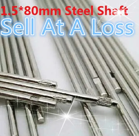

10pcs K223B 1.5*80MM DIY Cars Steel Shaft Axis Model Embossing Metal Connecting Rod Sell At A Loss USA Belarus Ukraine