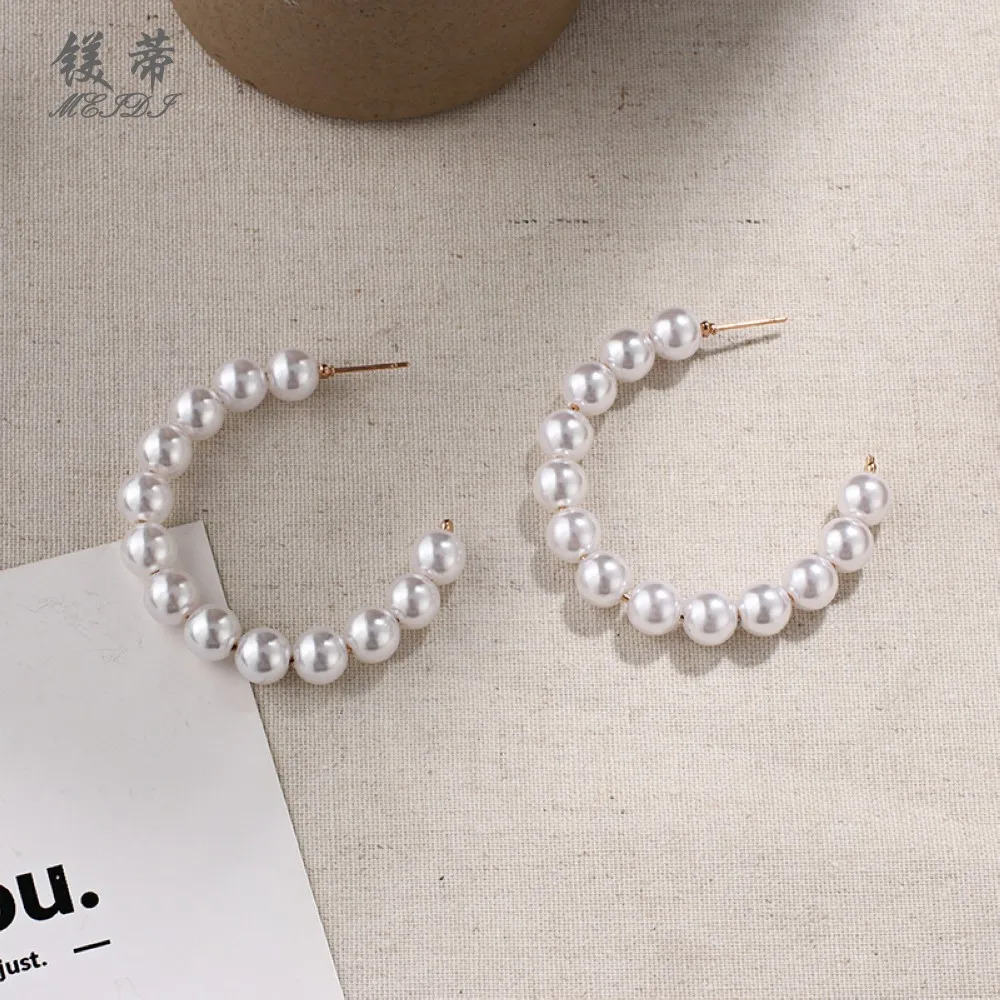 HZ 2019 индивидуальные эффектные новые элегантные большие круглые серьги кольца из