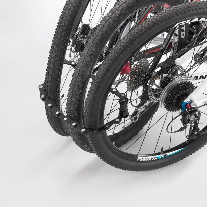 Рокброс Велосипедные замки складывающиеся Сталь Анти кражи MTB Дорожный