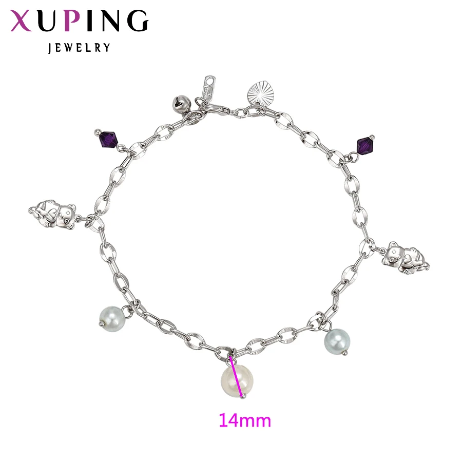 Модный ножной браслет Xuping Новое поступление Высококачественная Роскошная