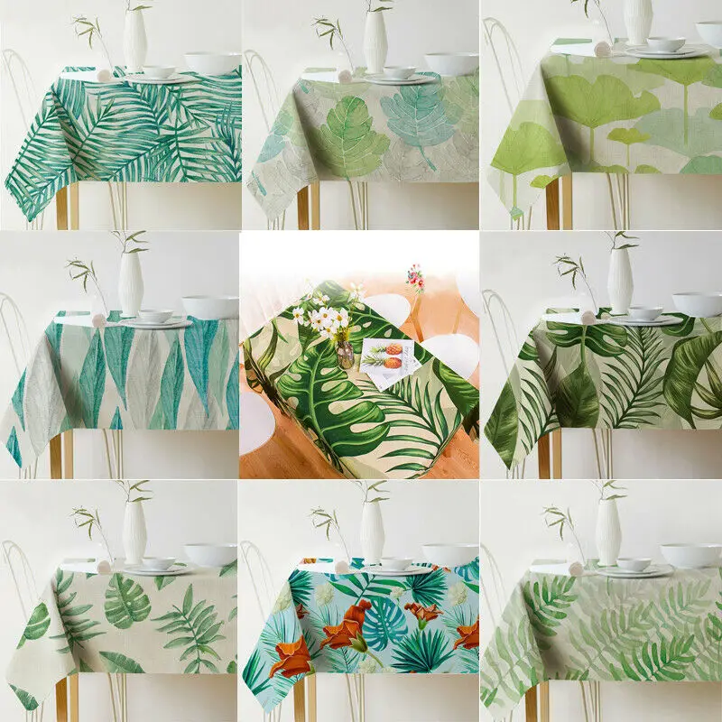 Простой прямоугольник квадратная скатерть льняные и хлопковые рисунок