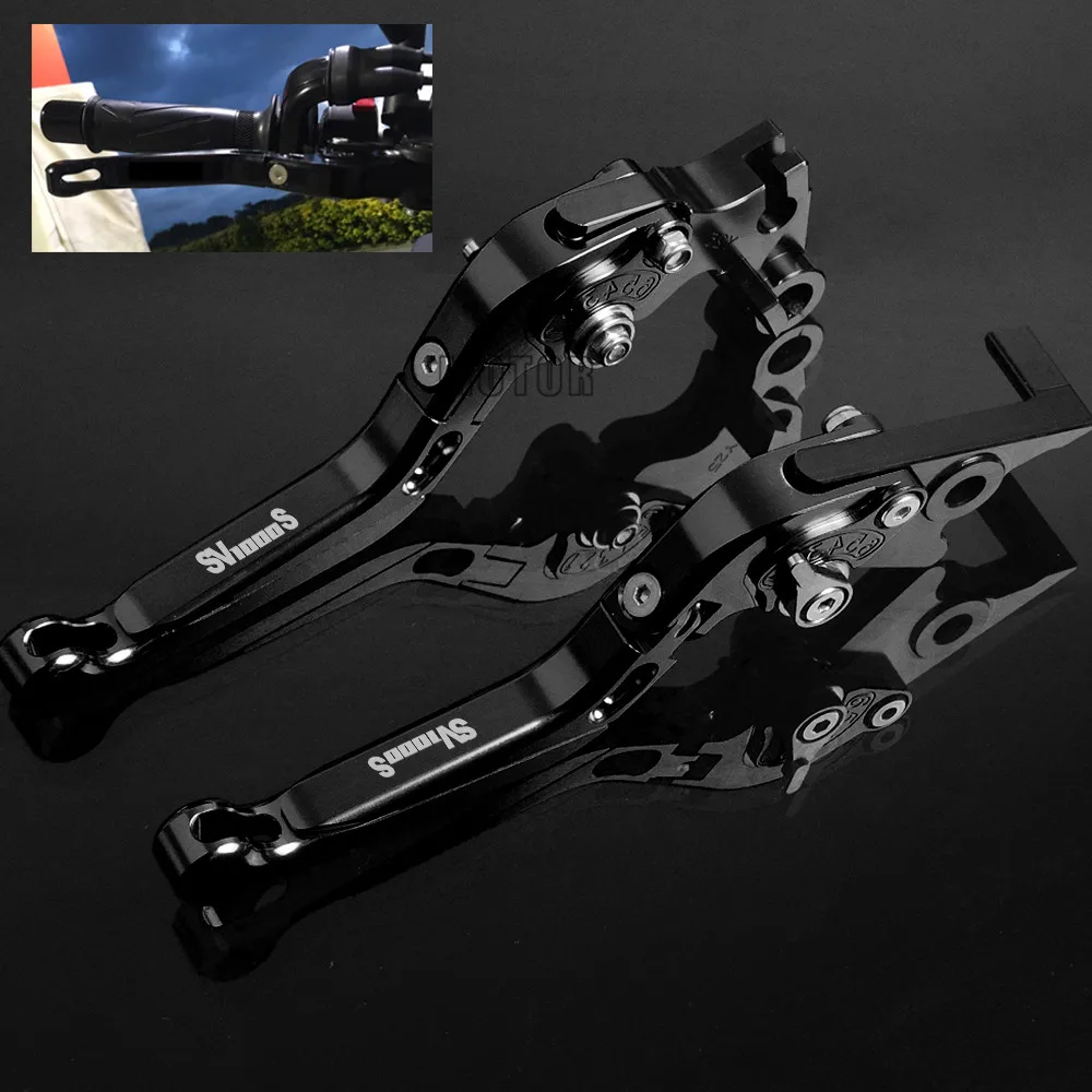 Рычаг тормоза и сцепления для Мотоцикла SUZUKI SV 1000 S SV1000 SV1000S 2003 2007 регулируемые