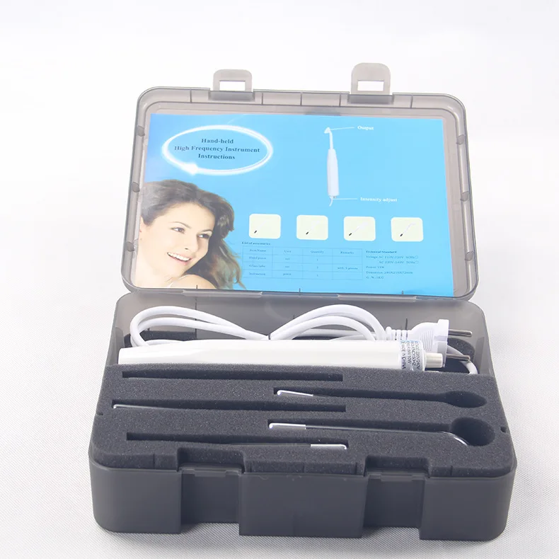 5 In 1 High Frequency Electrotherapy apparatus Spot Remover Facial Skin Care Spa whitening and acne clearing Beauty Device |
