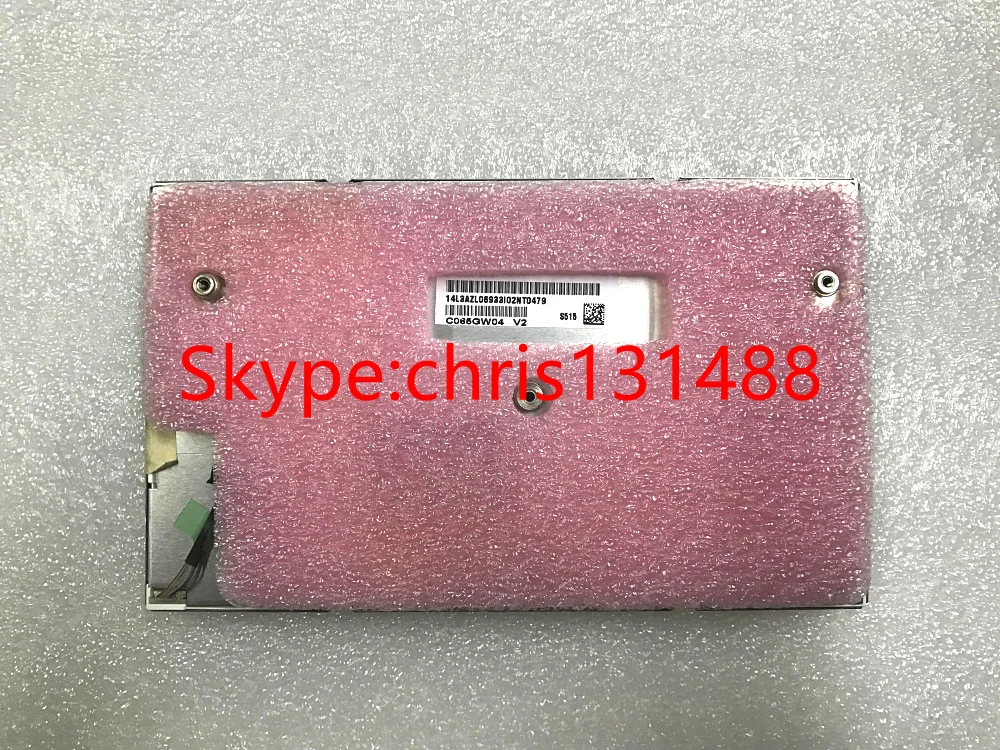 Оригинальный Новый ЖК-дисплей AUO 6 5 дюйма C065GW04 V2 панель экрана для автомобильной