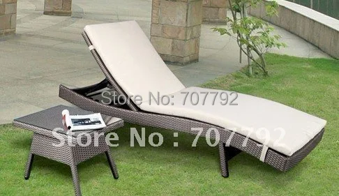 Элегантный черный стул из ротанга|deck chair|deck furniturefurniture black |