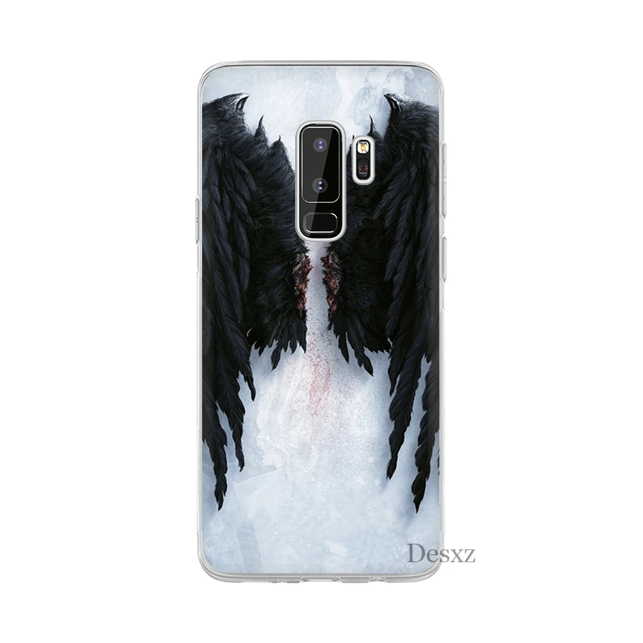 Чехол для мобильного телефона Desxz Angel Wings Жесткий ПК Samsung Galaxy J1 J2 J3 J5 Prime J6 J7 защитный