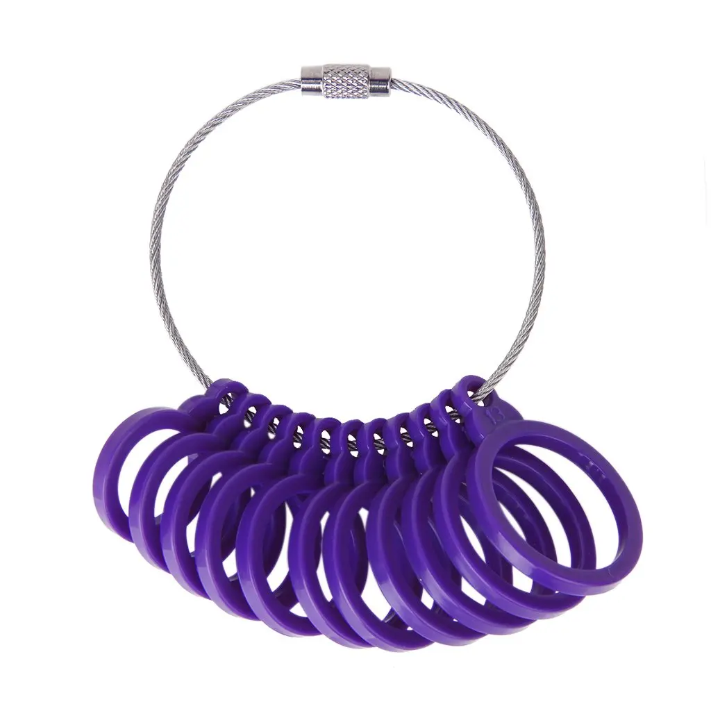 Комплект из кольца и для измерения на палец | Украшения аксессуары