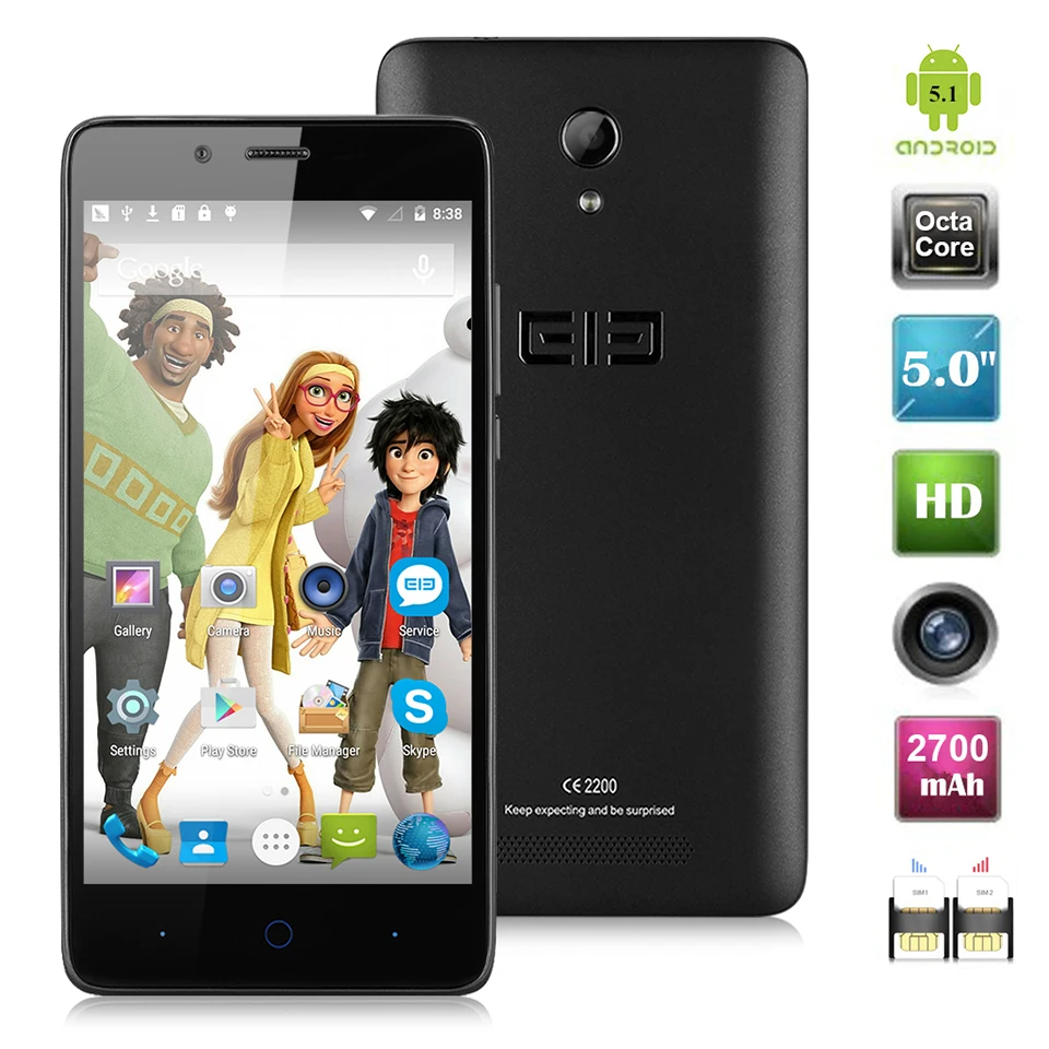 Elephone P6000 Pro 4G LTE сотовый телефон Android 5 1 MTK6753 Octa Core мобильный Оперативная память + 3 GB