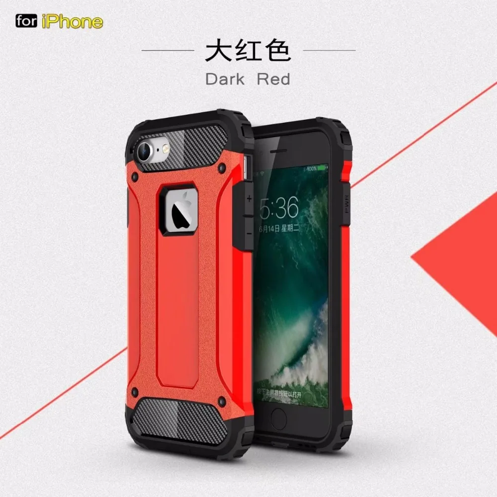 For iphone X case Ultra Thin Shockproof Rugged Impct Hybrid Armor Silicone Back Cover 5 5s SE 6 6s 7 8 plus Coque | Мобильные