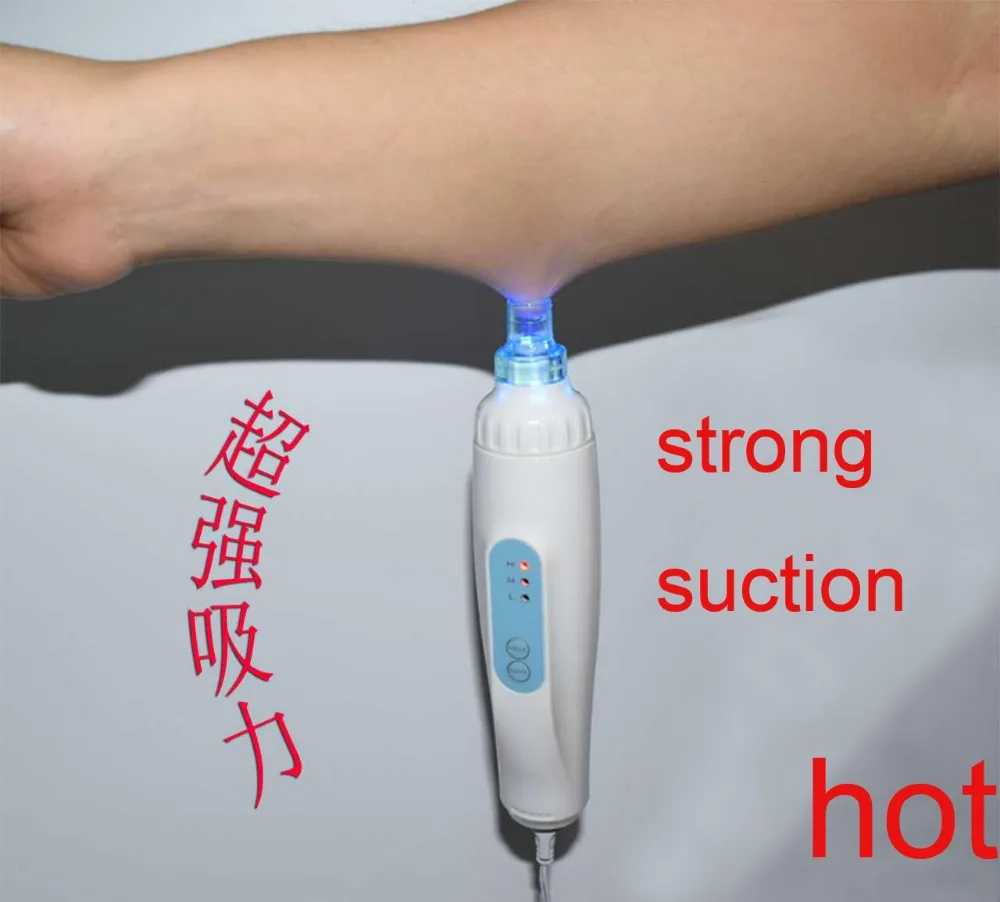 Microdermabrasion Diamond Peeling Device Facial Pore Cleaner Blackhead Removal Skin Peel Dermabrasion Face Care | Красота и здоровье