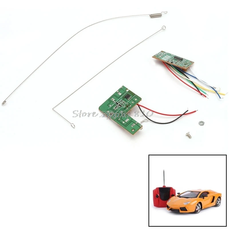4CH Remote Control 27MHZ Circuit Board PCB Transmitter Receives Antenna Toys Whosale&Dropship | Электроника