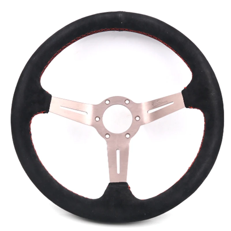 Фонарь на светильник ль 350 мм из замши и кожи|steering wheel suede|suede wheelwheel steering |