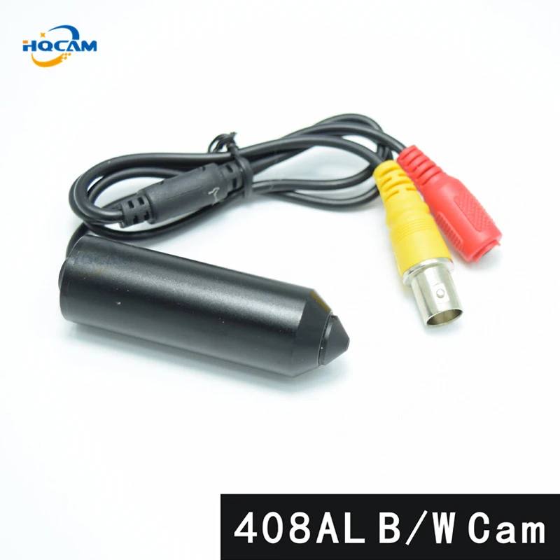 Аналоговая мини камера HQCAM 2090 + 408AL 409AL Sony 1/3 дюйма CCD 600TVL с черно белым изображением