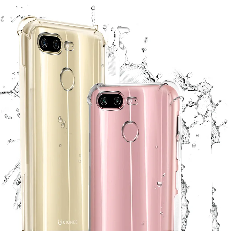 Противоударные Чехлы для телефона Gionee S11 lite S11lite F6 5 7 в воздушной сумке Мягкий ТПУ