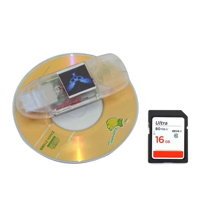 Для игры SD карта адаптер конвертер ридер для sega Dreamcast DC консоль и 16G SD карты игры цвет Случайный - Цвет: Золотой