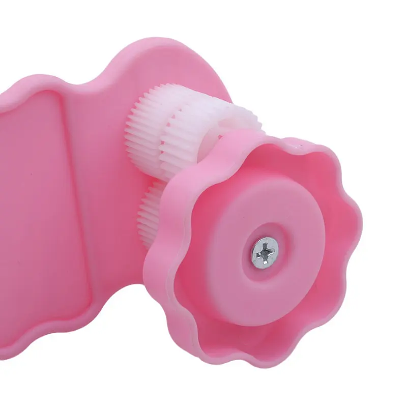 Fashion Hot Pink Plastic Paper Crimper Machine Crimping Craft DIY Art Tool Scrapbooking Stamping | Дом и сад