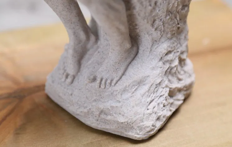 Rodin The Thinker статуя изобразительного искусства скульптура мужская фигура в Стиле Ню настоящая смола порошок литой/украшение дома комнаты стол дисплей поставки