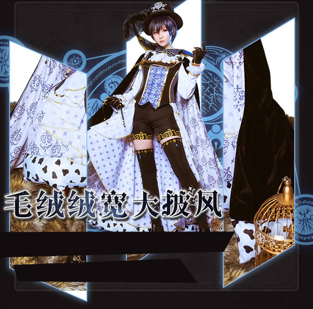 VEVEFHUANG, Черный дворецкий, солнце, бодрствование, аниме, Ciel Phantomhive, косплей, Yume, Хэллоуин, маскарадные вечерние костюмы хорошего качества