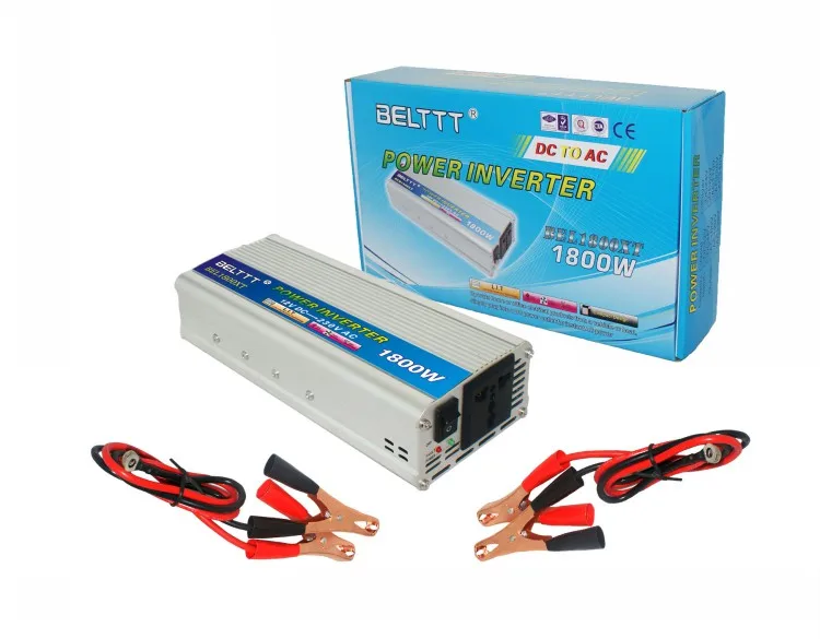 1800 Вт автомобильный инвертор постоянного тока на В переменного модифицированный