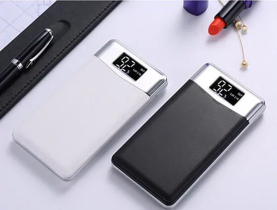 30000mah mobile power external battery PoverBank 2 USB LED portable phone charger for Samsung huawei iphone8 | Мобильные телефоны и