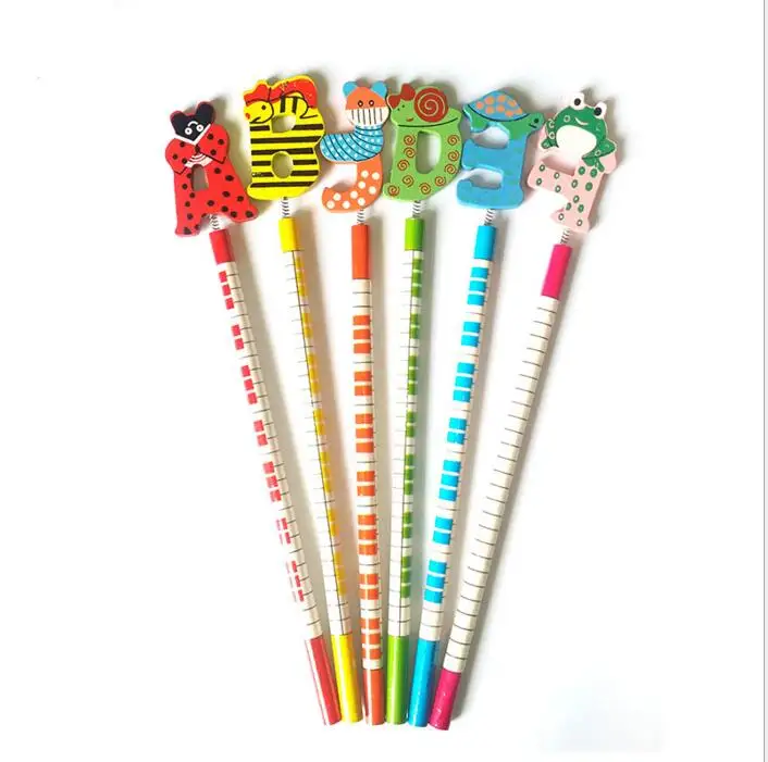 Японский и корейский стиль персональный алфавитно цифровой карандаш с животными